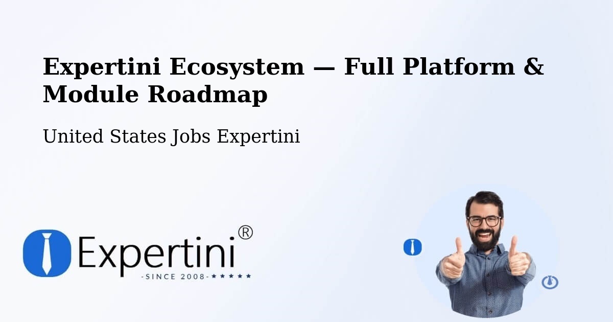 Expertini Ecosystem — Full Platform & Module Roadmap – Franklin